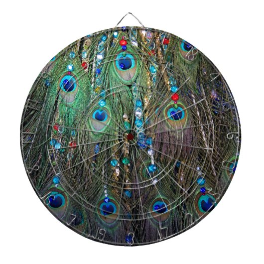 Peacock Jewelery Dartscheibe (vorne)