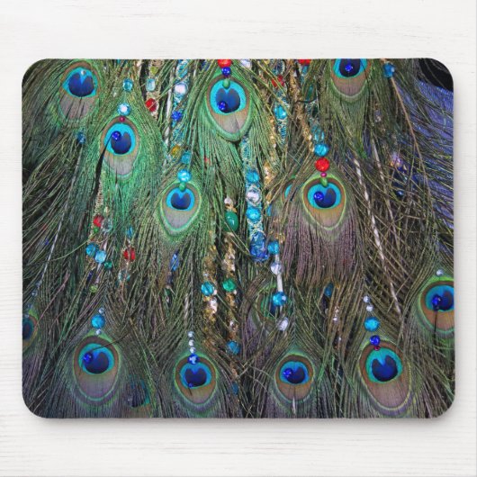 Peacock Jewelery Mousepad (Vorne)