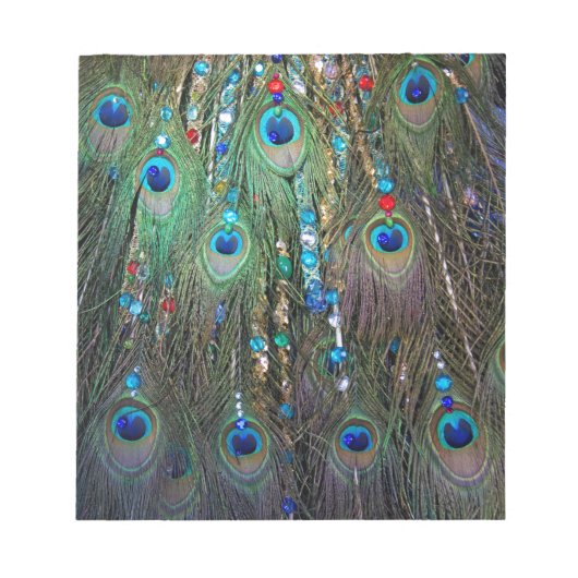 Peacock Jewelery Notizblock (Vorderseite)