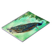 Peacock Journal Notizblock (Linke Seite)