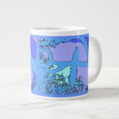 Peacock Jumbo-Tasse (Vorderseite Rechts)