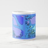 Peacock Jumbo-Tasse (Vorderseite)
