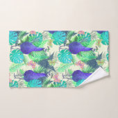 Peacock Jungle Bright Badhandtuch Set (Handtuch)