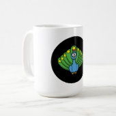 Peacock Kaffeetasse (Vorderseite Links)
