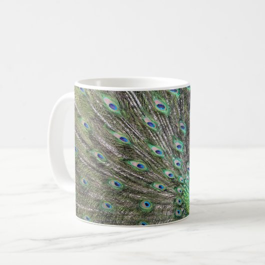 Peacock Kaffeetasse (Vorderseite Links)