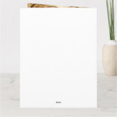 Peacock Karte (Rückseite)