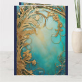 Peacock Karte (Rückseite)