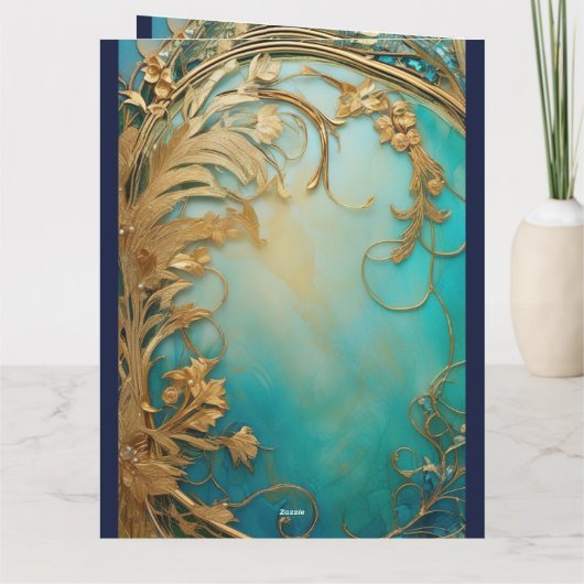 Peacock Karte (Rückseite)