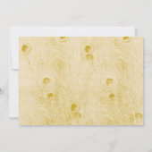 Peacock Kirche Santa Maria delle Grazie Einladung (Rückseite)