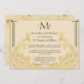 Peacock Kirche Santa Maria delle Grazie Einladung (Vorne/Hinten)