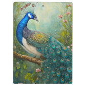 Peacock Klemmbrett (Rückseite)