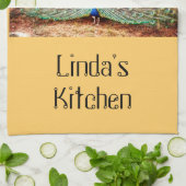 Peacock Küchentuch (Gefaltet)