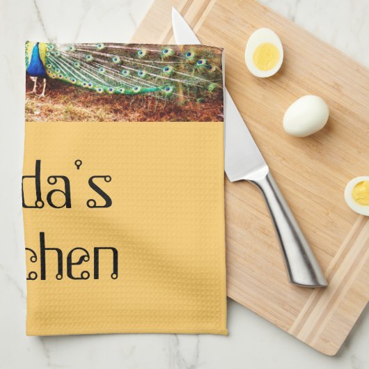 Peacock Küchentuch (Viertel Falte)