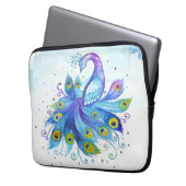 Peacock Laptop Sleeve (Vorderseite Links)