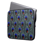 Peacock Laptopschutzhülle (Vorderseite Links)