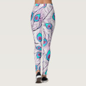 Peacock Leggings (Rückseite)