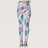 Peacock Leggings (Vorderseite)