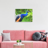 Peacock Leinwanddruck (Insitu (Wohnzimmer))