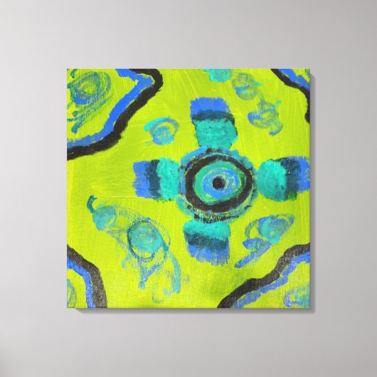 Peacock Leinwanddruck (Vorderseite)