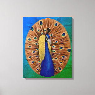 Peacock Leinwanddruck