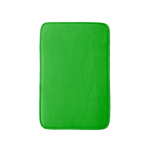 Peacock Lime Green Badematte (Vorderseite Vertikal)