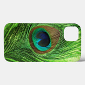 Peacock Lime Green Case-Mate iPhone Hülle (Rückseite (Horizontal))