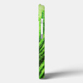 Peacock Lime Green Case-Mate iPhone Hülle (Rückseite / Links)