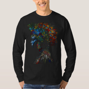Peacock Lover Artwork Tiermotiv Pfau T-Shirt
