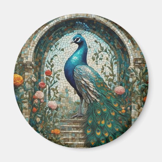 Peacock Magnet (Vorne)
