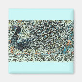 Peacock Magnet (Vorne)