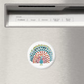 Peacock Magnet (In Situ (Geschirrspüler))
