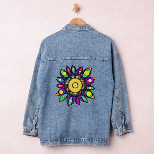 PEACOCK MANDALA JEANSJACKE (Hangar)