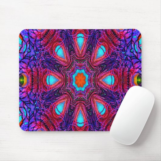 Peacock Mandala... Mousepad (Mit Mouse)