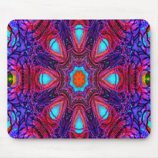 Peacock Mandala... Mousepad (Vorne)