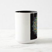 Peacock Mandala Mug Tasse (Zentrum)