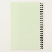 Peacock Mirror Mirror Hard Cover Notebook Notizblock (Rückseite)