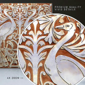 Peacock Modernista Art Barcelona 1903 Fliese