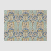 Peacock Motif von Eugène Samuel Grasset Seidenpapier (Vorderseite)