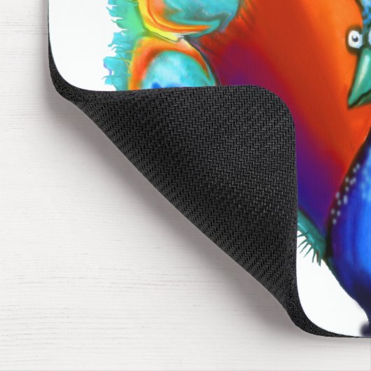 Peacock Mousepad (Ecke)