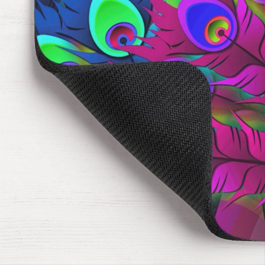 Peacock Mousepad (Ecke)