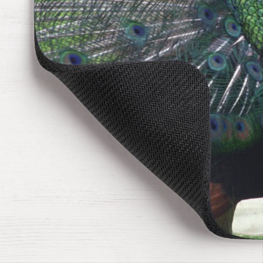 Peacock Mousepad (Ecke)