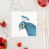 Peacock Napkins Papierservietten (Beispiel)
