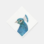 Peacock Napkins Papierservietten (Ecke)