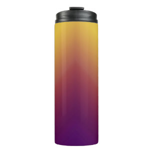 Peacock Ombre Yellow Thermosbecher