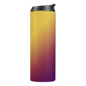 Peacock Ombre Yellow Thermosbecher (Nach links gedreht)