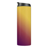 Peacock Ombre Yellow Thermosbecher (Nach rechts gedreht)