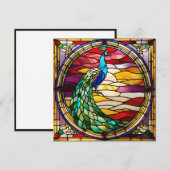 Peacock on Pink (Vorne/Hinten)