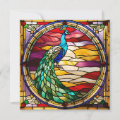 Peacock on Pink (Vorderseite)