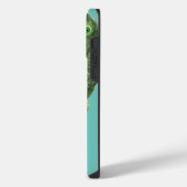 Peacock Open Fan iPhone Hülle (Linke Seite)