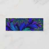 Peacock Ore 2 Mini Visitenkarte (Rückseite)